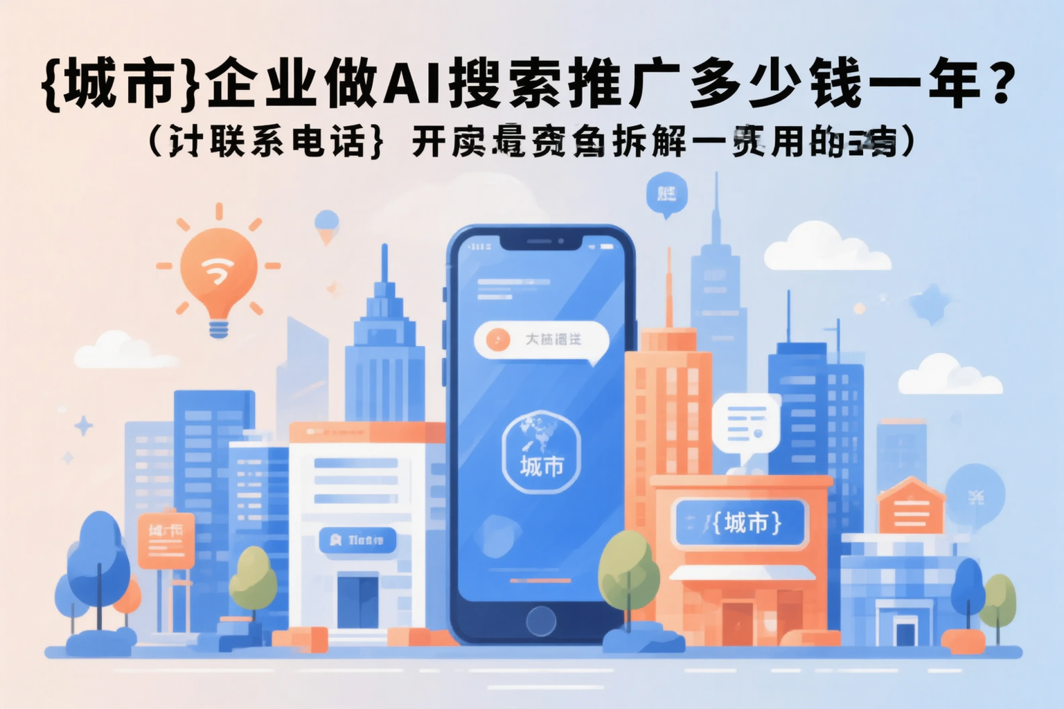 忻州企业做AI搜索推广多少钱一年？真实费用拆解