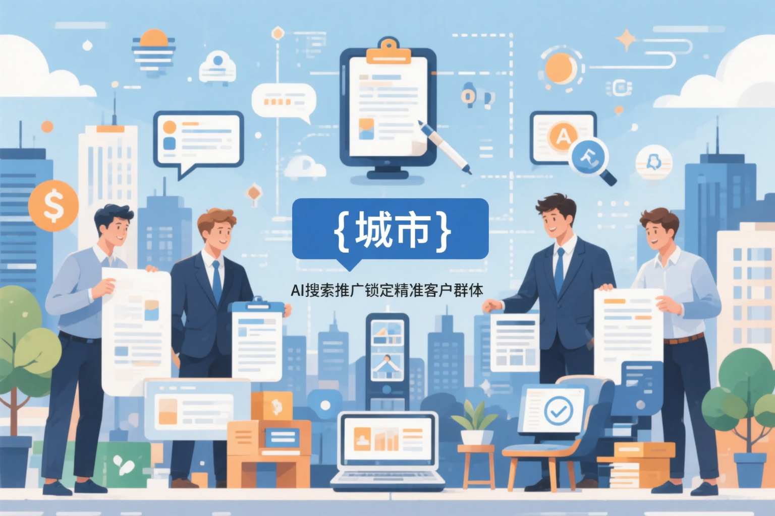 忻州公司如何用AI搜索推广锁定精准客户群体
