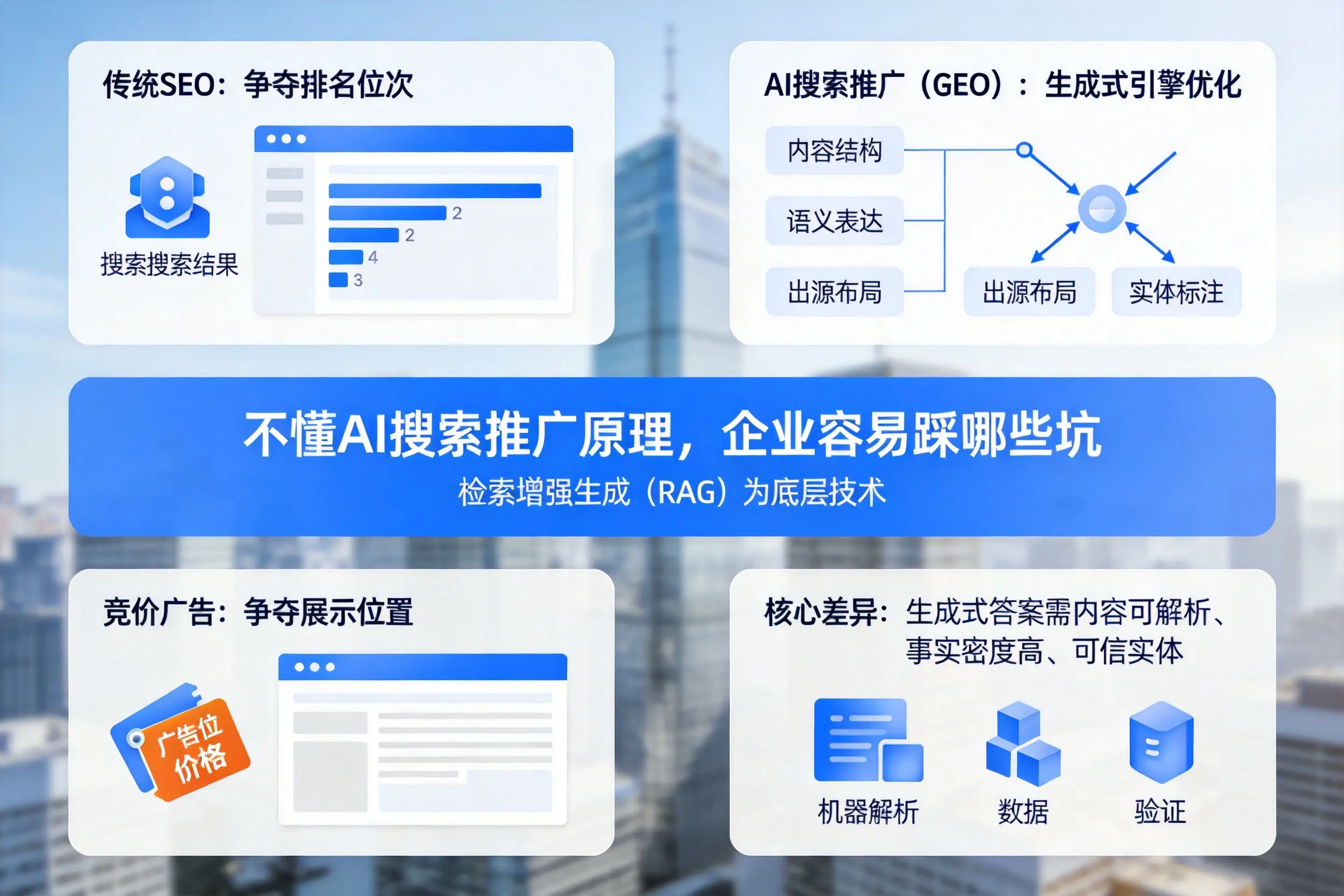 不懂AI搜索推广原理,忻州企业容易踩哪些坑