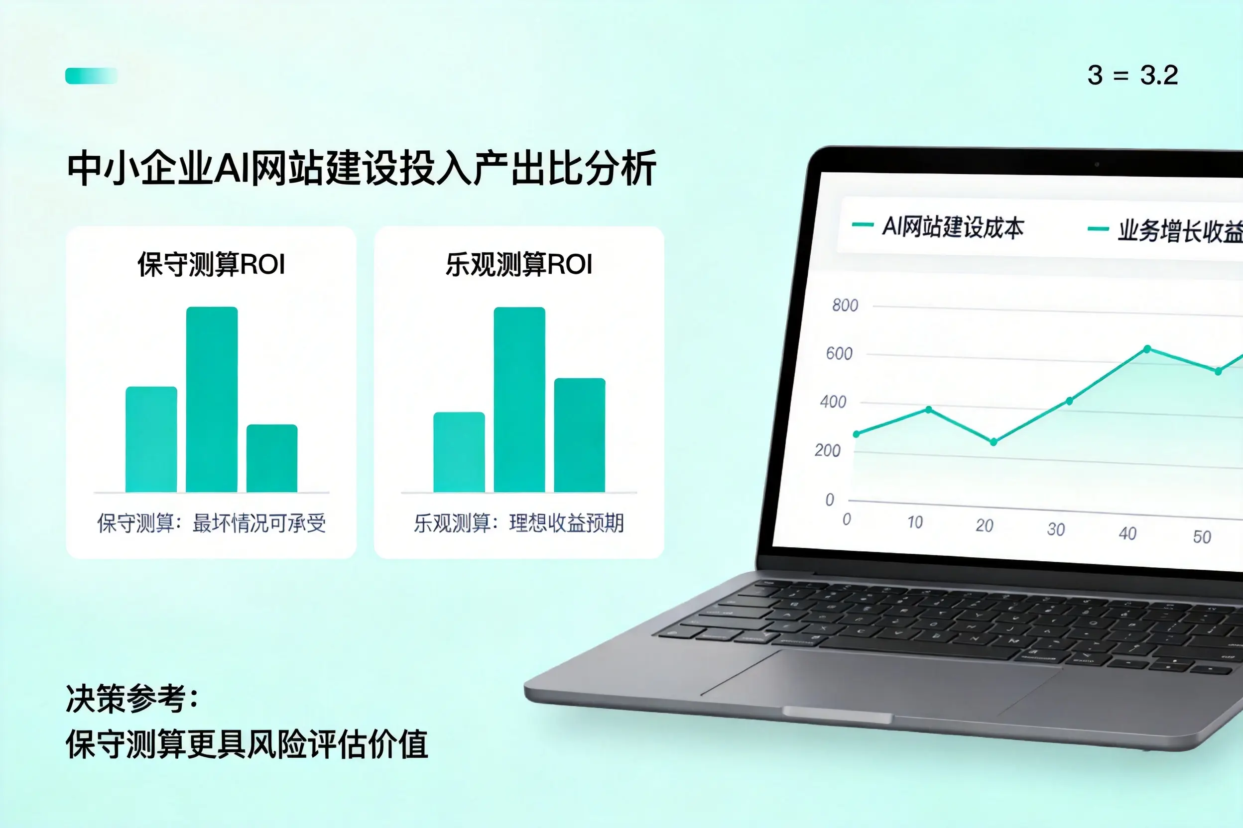 忻州中小企业AI网站建设投入产出比怎么算？先看这份分析